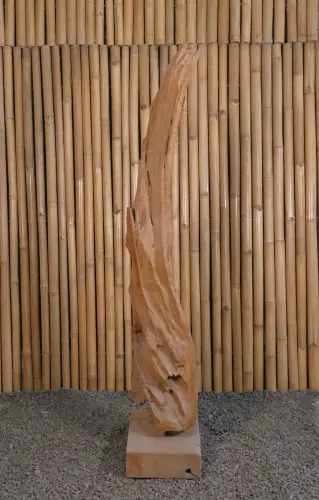 Product image of the product “Root with stand made of teak wood about 160cm height ”